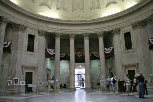 Interior of Federal Hall, New York City