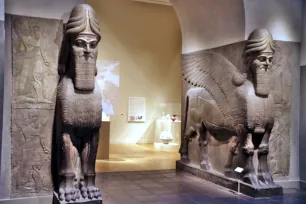 Assyrian Winged Bulls, Metropolitan Museum of Art