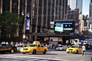 Entrance to Madison Square Garden, New York City