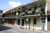 Houses in Royal Street, French Quarter