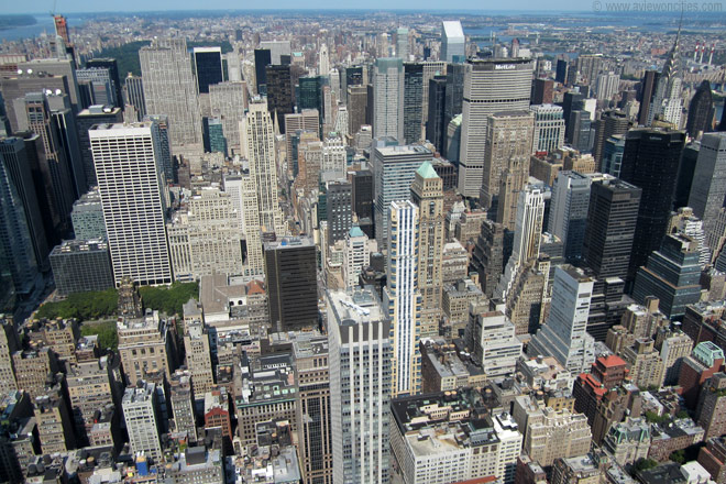 View from the Empire State Building