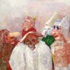 Masks Confronting Death, James Ensor, MoMA