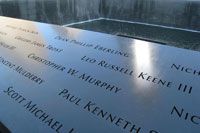 Die Namen der Opfer der WTC Anschläge