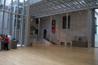Das Atrium der Morgan Library and Museum in New York