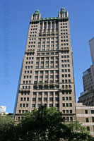Front facade of the Park Row Building