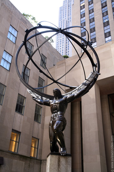 Atlas Statue, Rockefeller Center