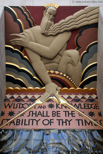 Knowledge and Wisdom mural