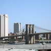 Brooklyn Bridge looking towards Manhattan