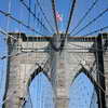 Brooklyn Bridge closeup of arch