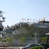 The USS Intrepid aircraft carrier