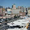 Airplanes on the deck of the Intrepid