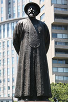 Statue of Lin Ze Xu, Chatham Square, New York