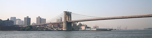 Brooklyn Bridge,view towards Brooklyn