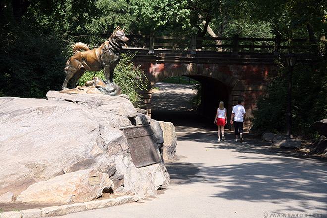 Balto Statue in Central Park