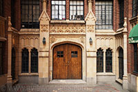 Entrance to apartments at Tudor City, New York City