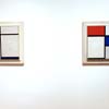 Two Mondriaan paintings in the MoMA