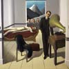 The Menaced Assassin, Magritte, MoMA
