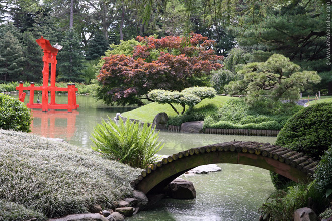 Japanese Garden In Brooklyn New York Brooklyn Botanic Garden