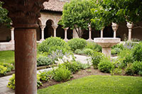 One of the cloisters at The Cloisters museum in New York City