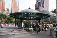 Subway Kiosk, Union Square, New York City