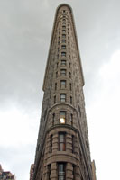 Front view of the Flatiron Building