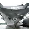 The bow of the Intrepid