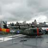 Helicopters on the deck of the Intrepid