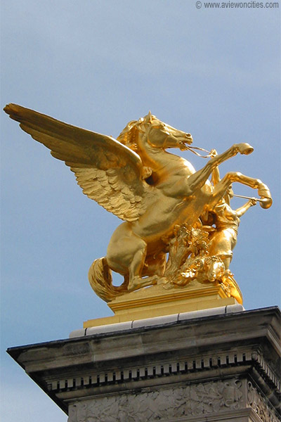 Sculpture on the Pont Alexandre III