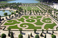 Geometric Gardens in Versailles