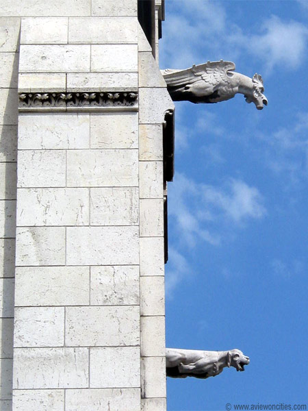 Sacr� Coeur gargoyles
