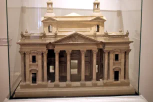 Model of the Madeleine as designed by d'Ivry