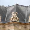Detail of the rooftop at the cour d'honneur