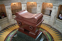 Napoleon's Tomb in the Dome des Invalides in Paris