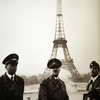 Hitler posing in front of the Eiffel Tower, Musée de l'Armée