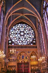 Rose Window, Sainte-Chapelle, Paris