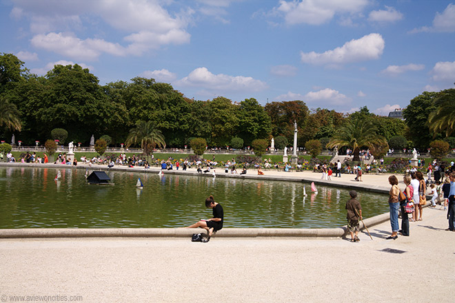 bassin jardin du luxembourg