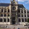Side view of the Saint Eustache Church