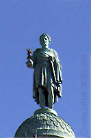 Statue of Napoleon on top of the Column of Austerlitz, Vendome Square
