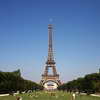 Eiffel Tower seen from Champs de Mars
