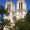 West Facade seen through trees