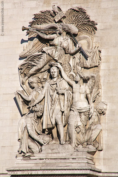 Arc de Triomphe relief
