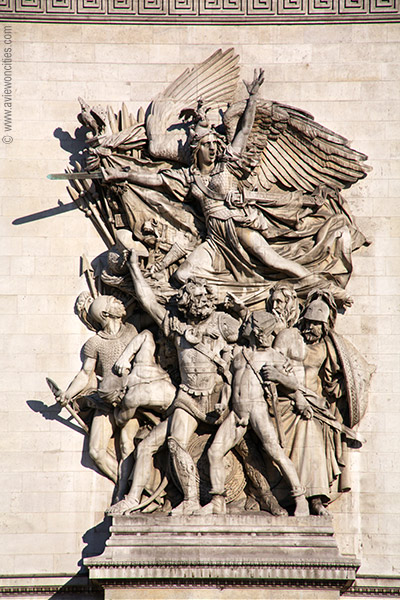 Marseillaise relief, Paris