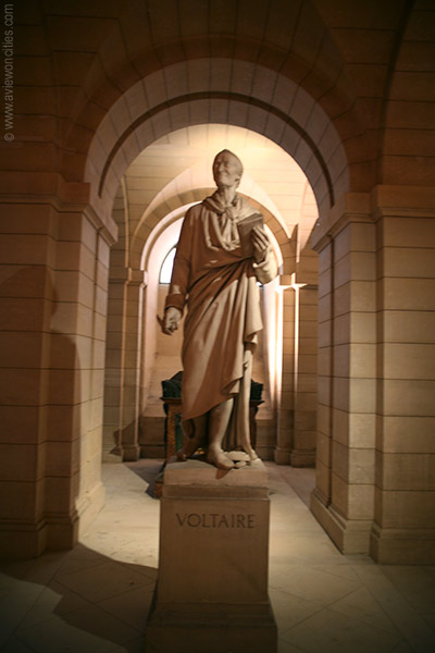 Voltaire, Pantheon Crypt