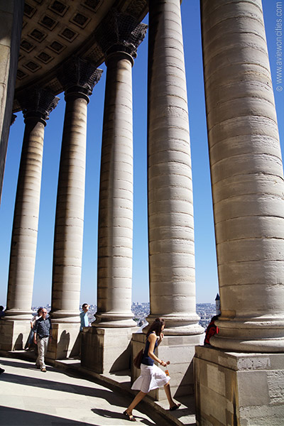 At the dome of the Panth�on