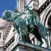 Statue on the Sacr�-Coeur