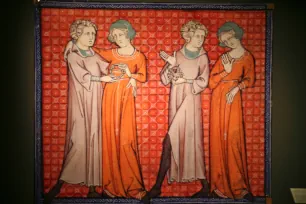 Manuscript art, Musee de Cluny, Paris