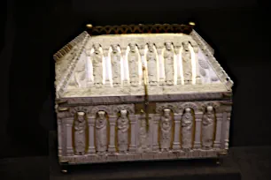 Decorated box, Musee de Cluny, Paris