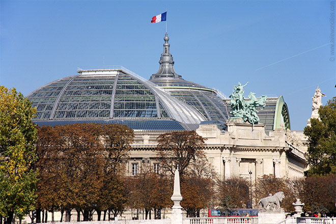 Glass dome of the Grand Palais