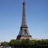 Eiffel Tower seen from across the Seine