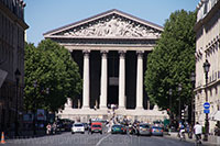 La Madeleine front facade